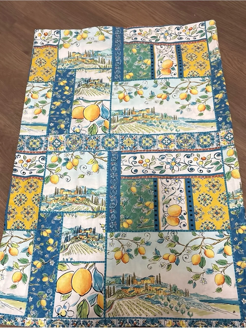 handmade lemon panel door curtain single panel new 45 wide x 29 length
